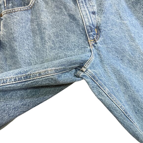 Carhartt B18 Traditional Fit Tapered Denim Jeans Stonewash Medium Blue 40x30 - Picture 9 of 15